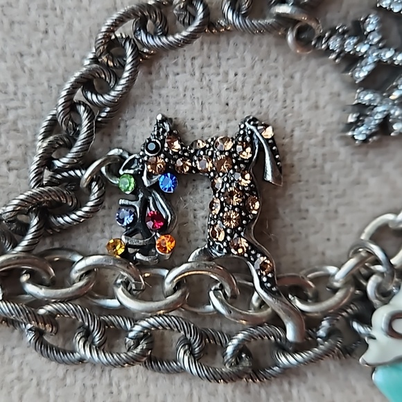 Kirks Folly | Vintage Christmas Charm Necklace - Picture 4 of 14